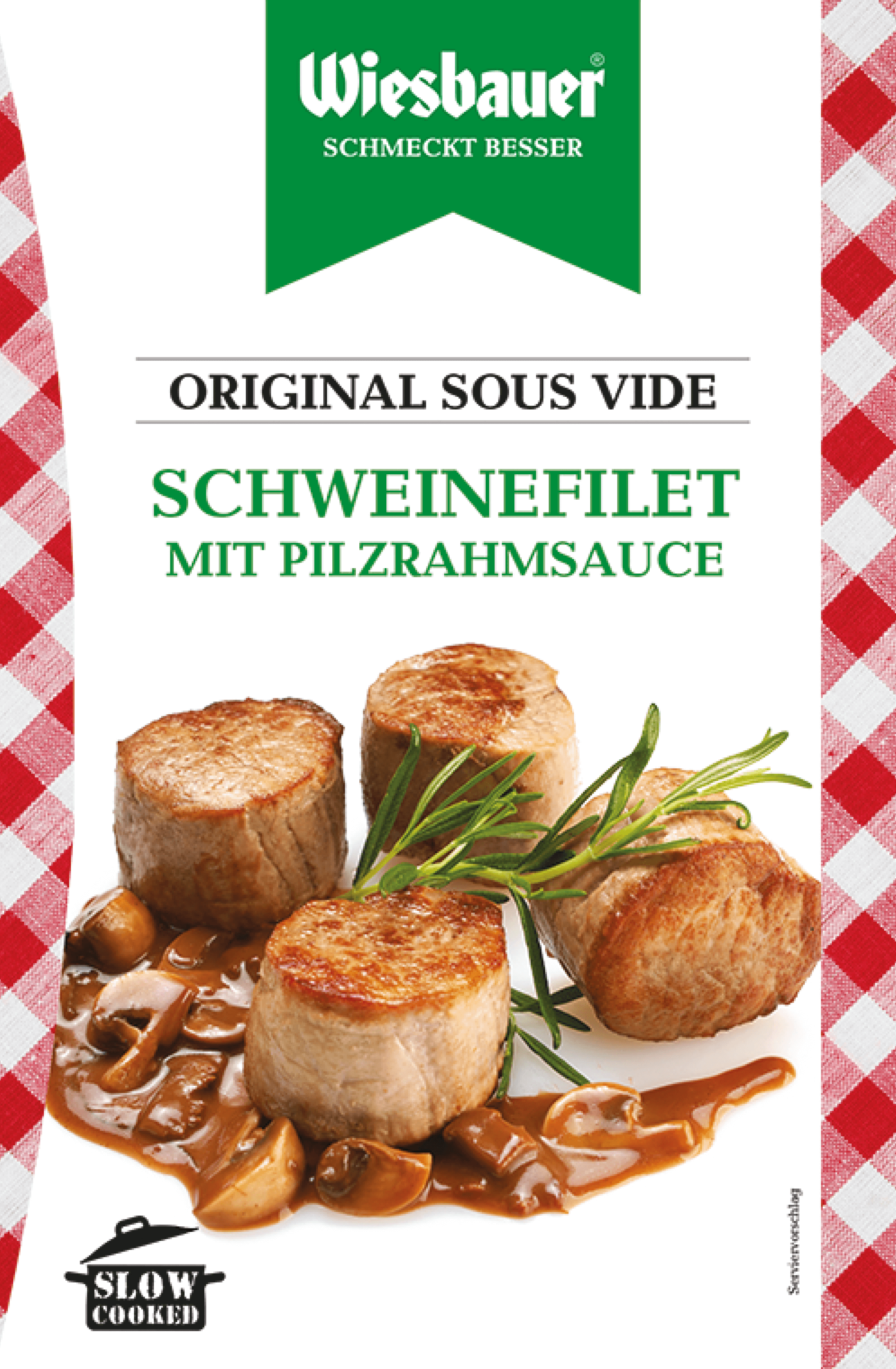 Schweinefilet mit Pilzrahmsauce