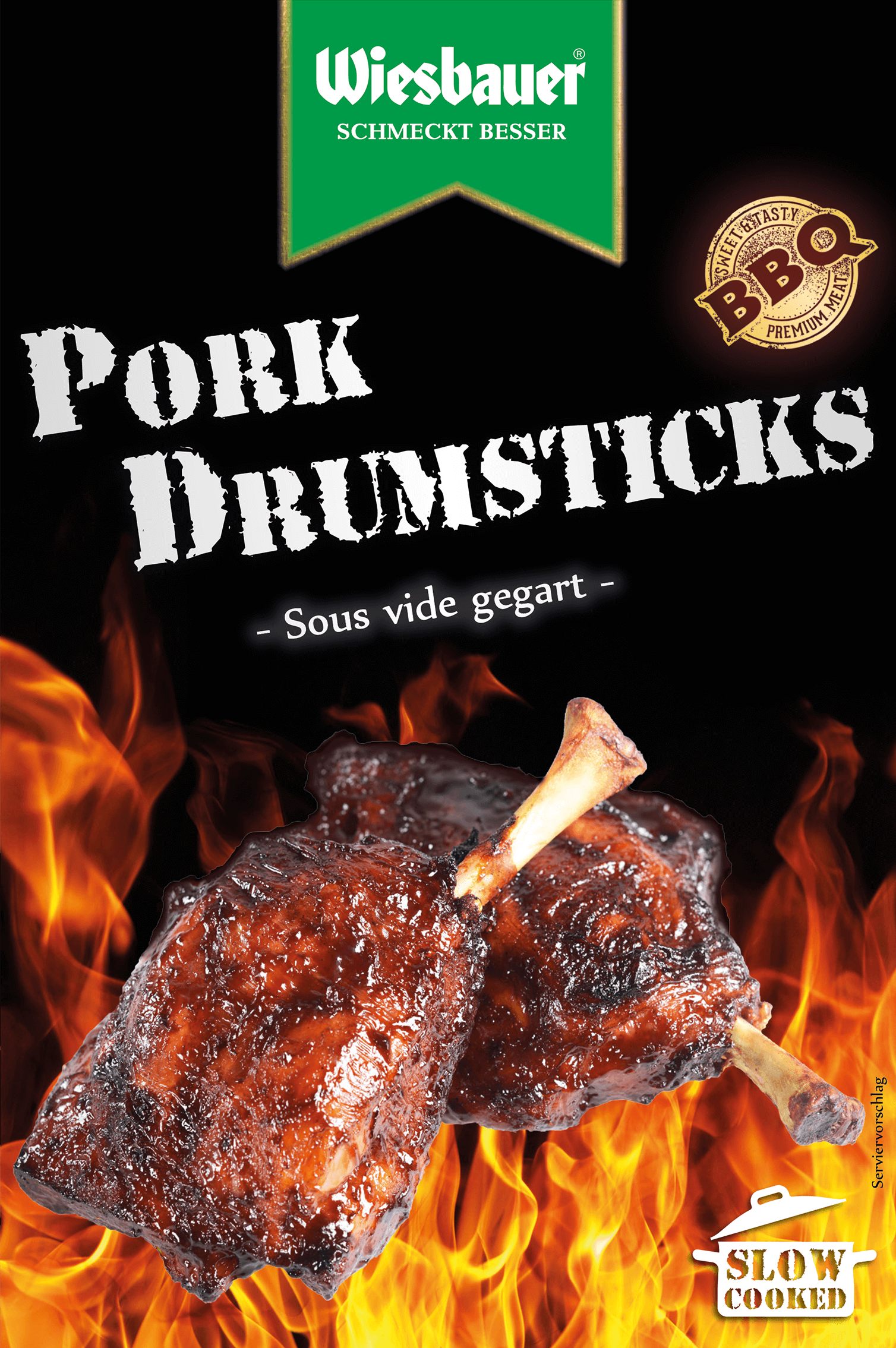 BBQ Pork Drumsticks